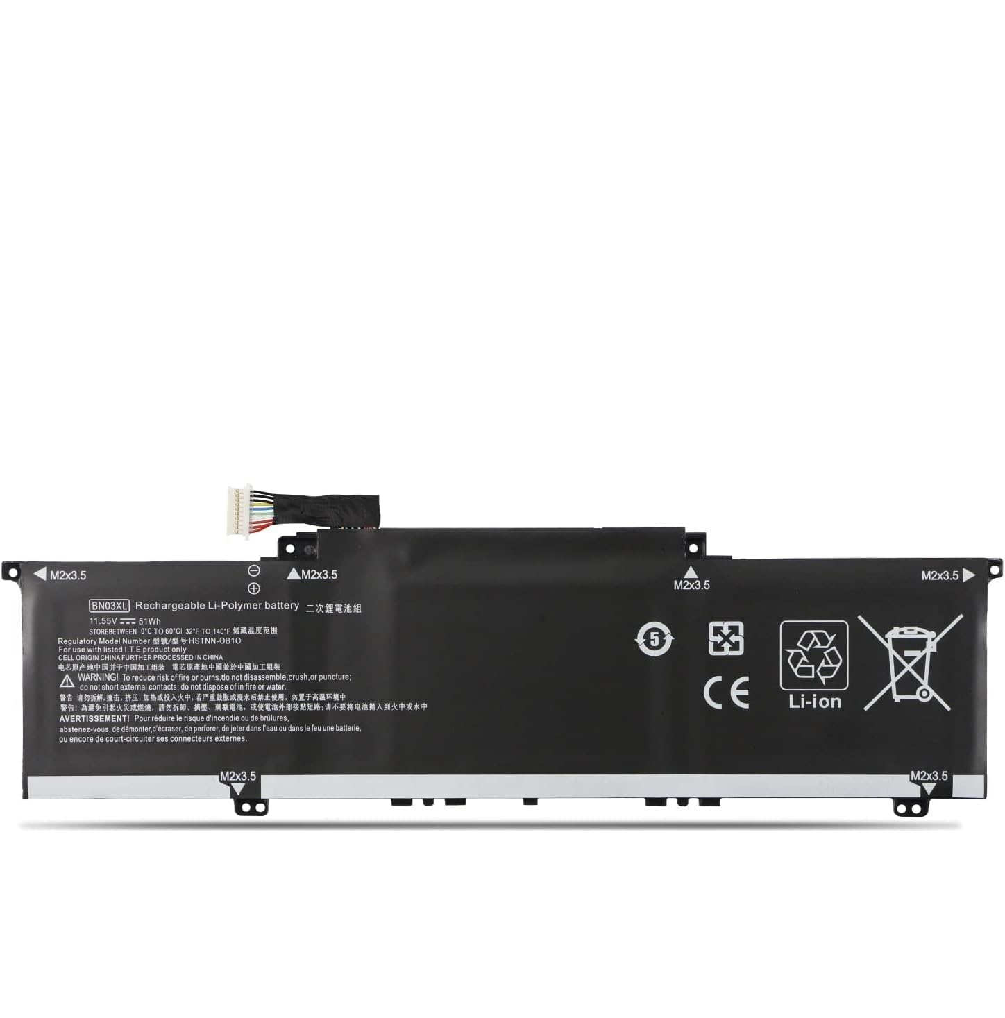 WISTAR BN03XL L77034-005 Laptop Battery for HP Envy 13 13-ba 13-AR